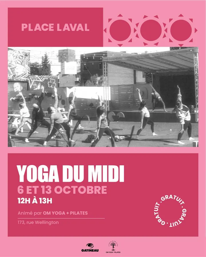 Yoga à Place Laval